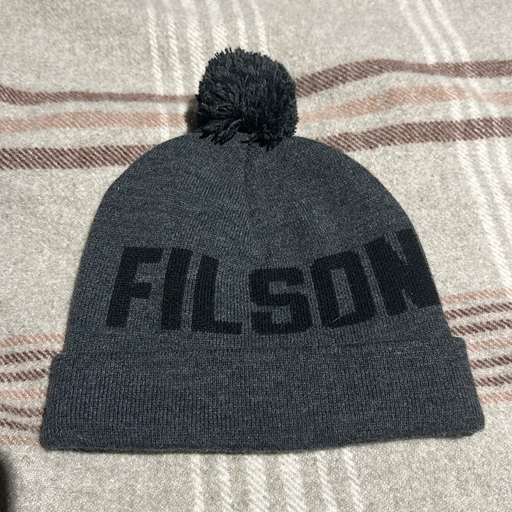 Authentic Filson (made in USA) beanie Worn only 1 time.